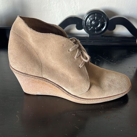 J. Crew Macalister Wedge Bootie Size 10 - Picture 3 of 11